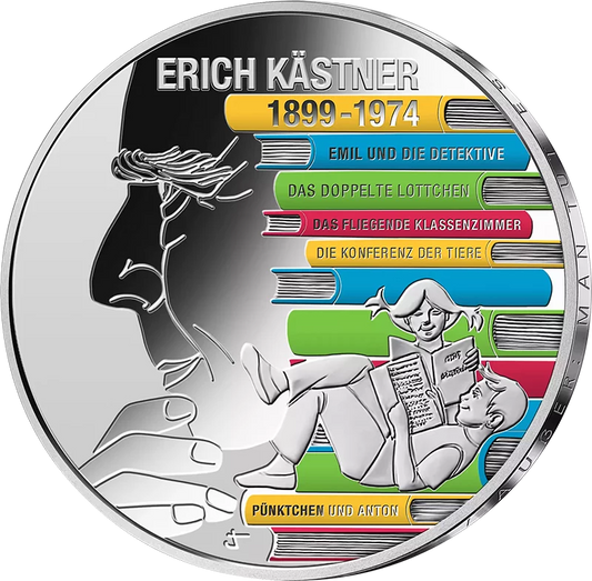 20 euros Allemagne 125e anniversaire d'Erich Kästner 2024 État neuf