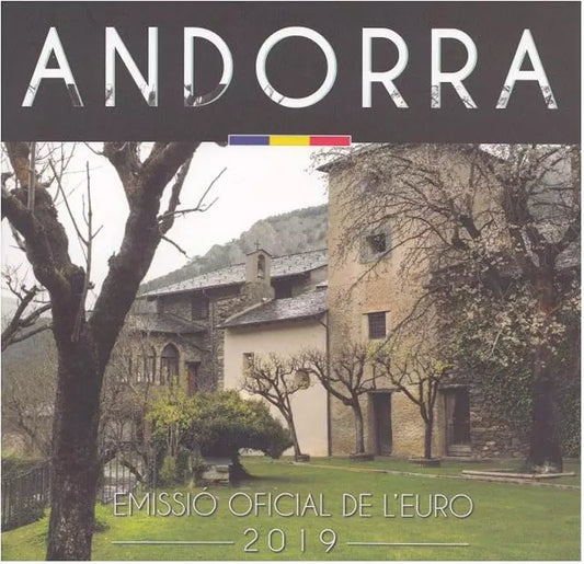 Coffret de pièces en euros Andorre 2019