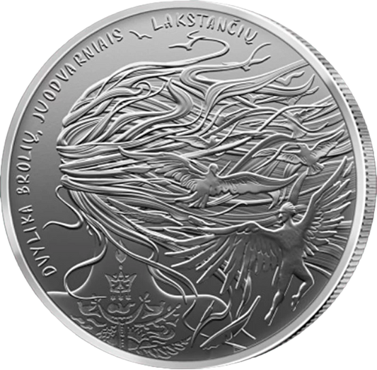 1,5 euro Lituanie Les 12 Frères, 12 Corbeaux Noirs 2024