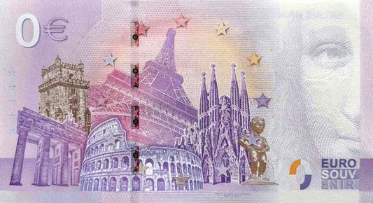 Billet de 0 euro - Palais princier de Monaco 2024