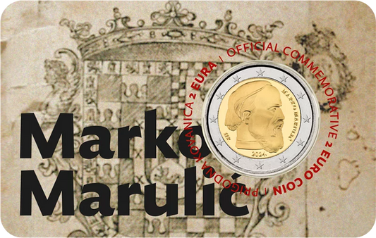 Carte de 2 euros Croatie Marko Marulic 2024