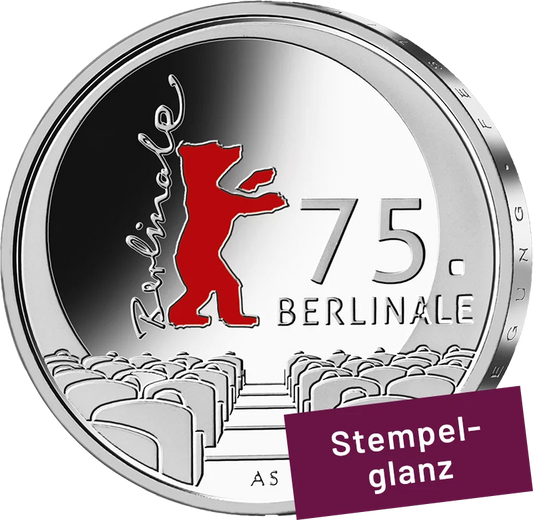 Pièce de 20 euros Allemagne 75e Berlinale 2025 État neuf