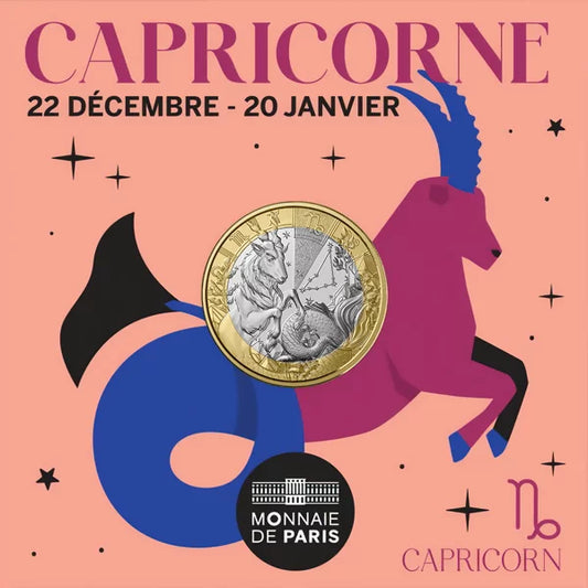 5 euros France Signe du zodiaque - Capricorne