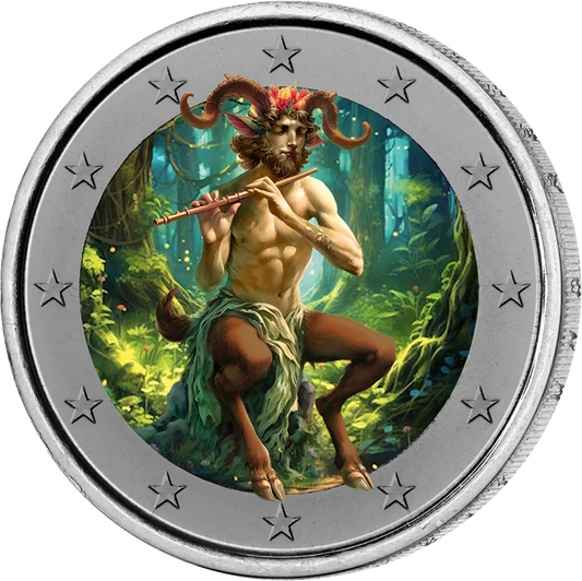 Édition Artiste 2 Euro Faune Fantastique Phosphorescent