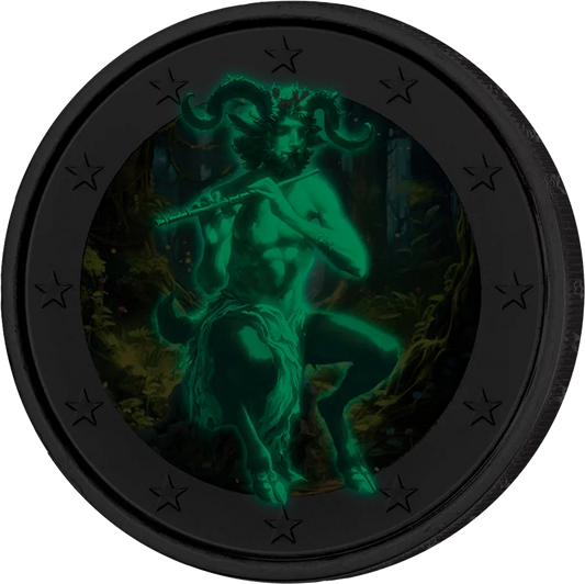 Édition Artiste 2 Euro Faune Fantastique Phosphorescent