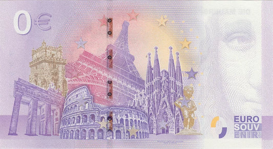 Billet de 0 euro Autriche Mozarthaus Salzbourg 2024