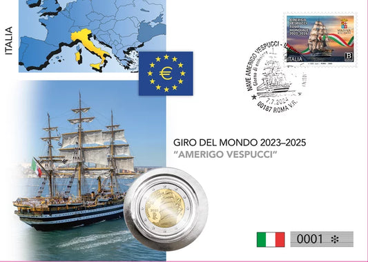 2 euros Numiscover Italie Amerigo-Vespucci 2025