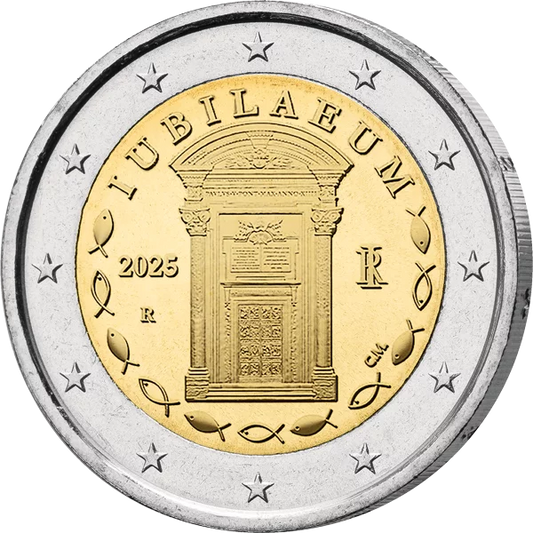 2 euros Italie Jubilé Année Sainte 2025