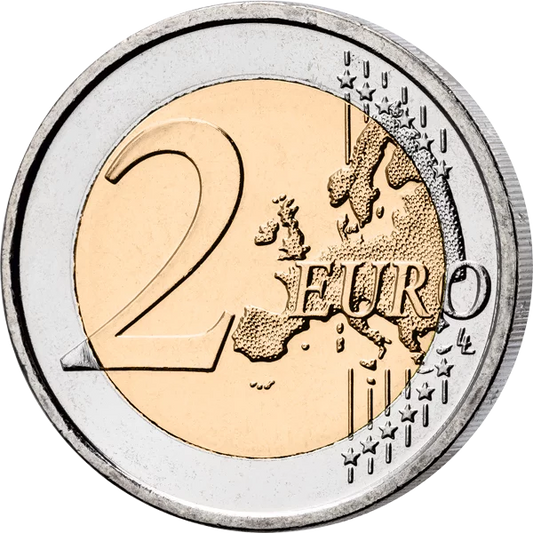 2 euros Estonie 500 ans d'imprimerie (2025) sous blister