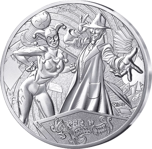 10 euros France Le Joker et Harley Quinn 2025