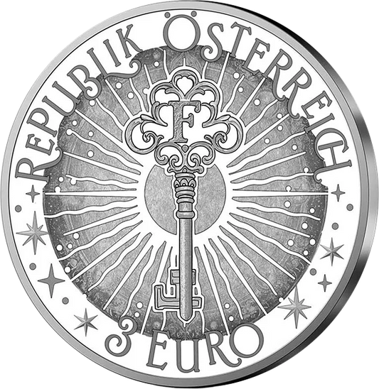 3 euros Autriche Créatures mythiques fantastiques - L'hippocampe 2026