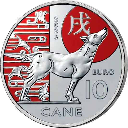 Chien de Saint-Marin 10 euros 2025