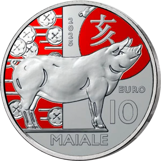 Porc de Saint-Marin 10 euros 2025
