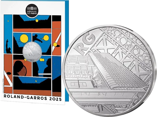 10 euros France 100 ans de Roland-Garros - Roland Garros 2025
