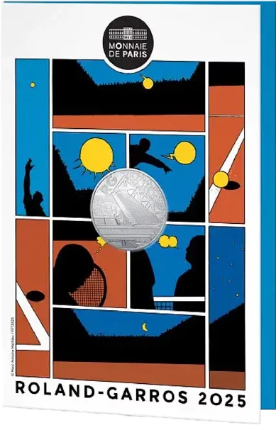 10 euros France 100 ans de Roland-Garros - Roland Garros 2025