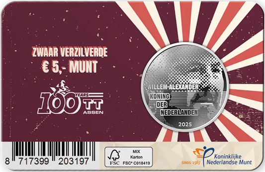 Trophée touristique des Pays-Bas du 100e anniversaire (5 euros), Assen 2025