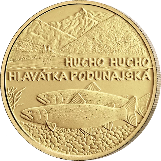 5 euros Slovaquie Flore et faune Saumon du Danube 2025