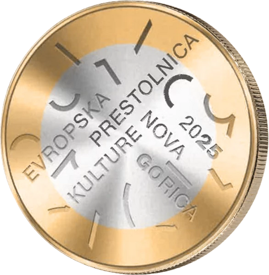 3 Euro Slovénie Capitale Européenne de la Culture Nova Gorica - Gorizia 2025