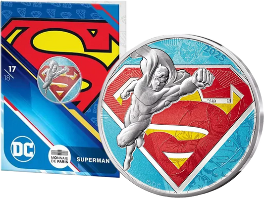 10 euros France Logo Superman 2025