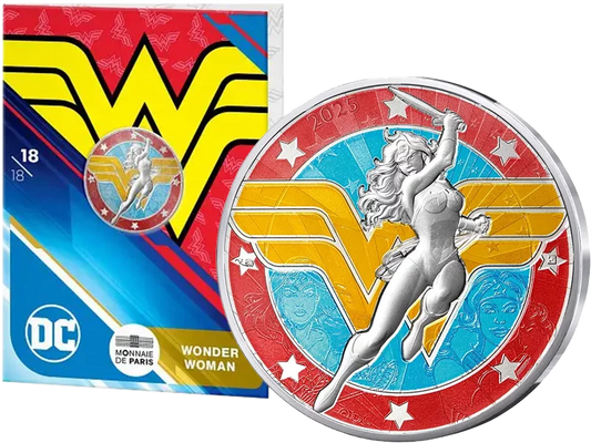 10 euros France Logo Wonder Woman 2025