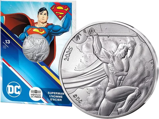 10 euros France Superman Man of Steel 2025