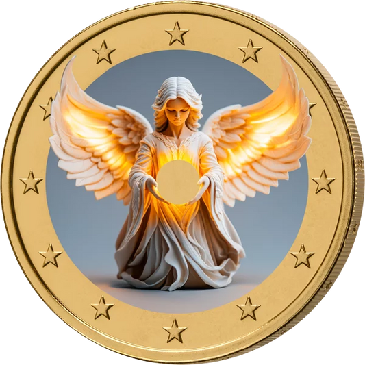 Édition Premium 2 euros Ange Gardien - Porteur de Lumière