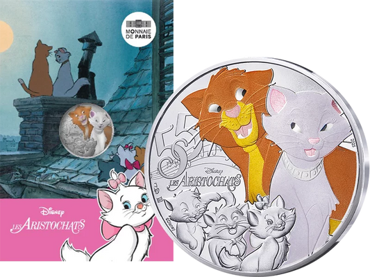 10 euros France Disney Classics - 55 ans des Aristochats 2025