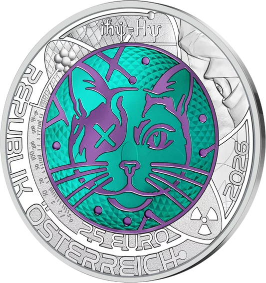 25 euros Autriche Physique quantique 2026