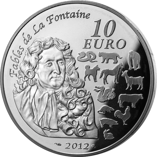 10 euros France Année du Dragon 2012