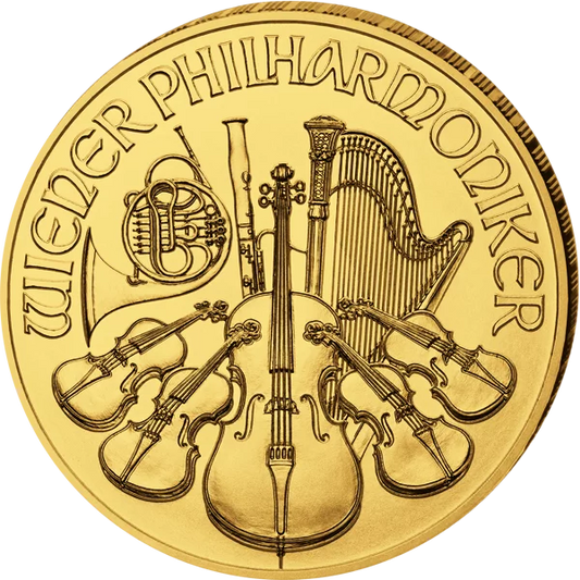Pièce d'or de 1/2 once Autriche Philharmonique de Vienne 2026