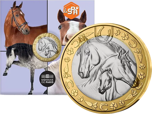 Les animaux de compagnie préférés des Français (5 euros) - les chevaux (2025)