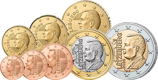 Coffret de pièces en euros Luxembourg 2026