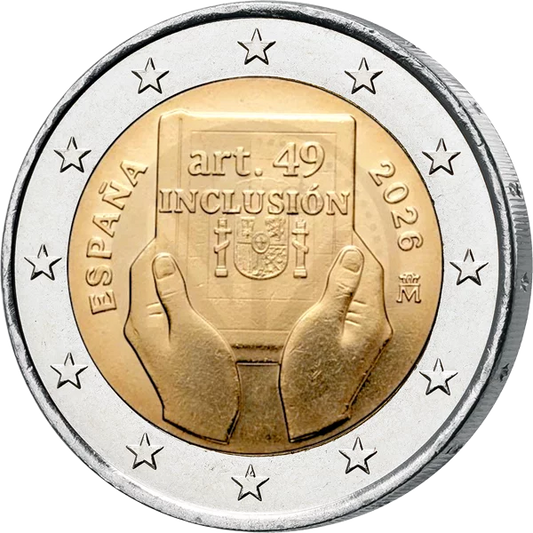 2 Euro Espagne L'Espagne et le handicap : protection, droits et inclusion 2026