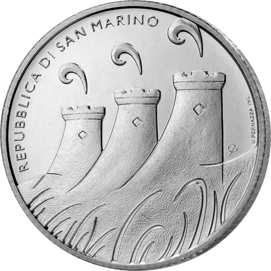 5 euros Saint-Marin Protection de la faune sauvage de Saint-Marin - Gecko 2023