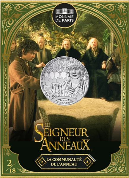 10 euros France La Communauté de l'Anneau 2026