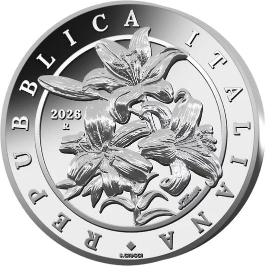 0,25 euro Italie Flore et Faune - Le Lys 2026