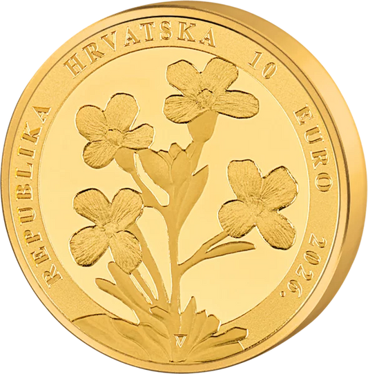 10 euros Croatie Reine Jelena 2026
