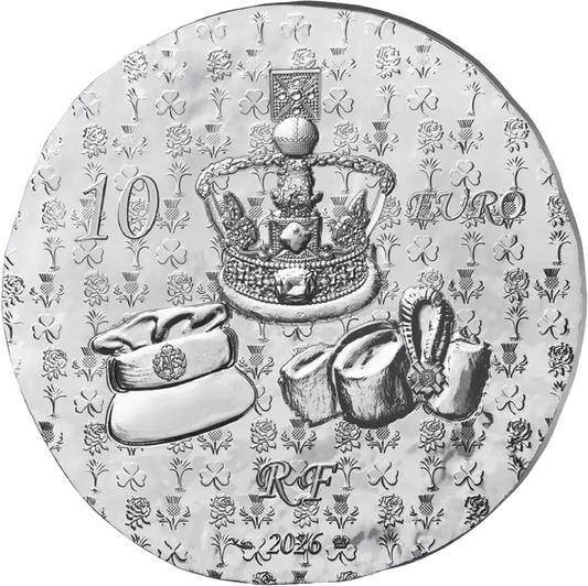 Billet de 10 euros pour la France, commémorant le 100e anniversaire de la reine Elizabeth II en 2026 (preuve à l'appui)
