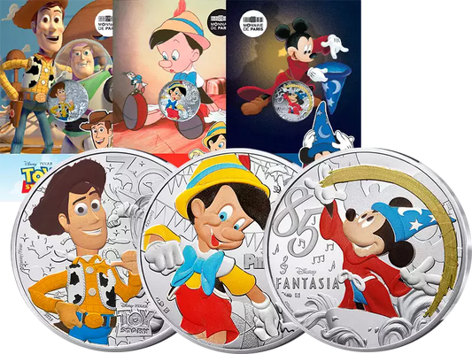 Pack avantageux 3 x 10 euros France Disney Classics 2025