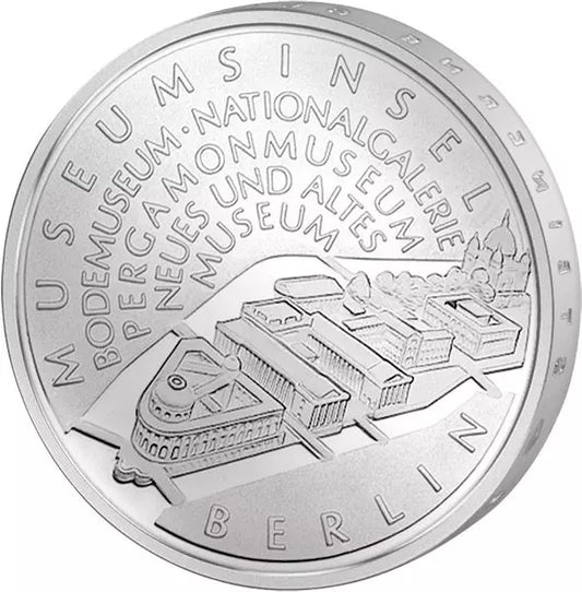 10 euros République fédérale d'Allemagne Île aux Musées Berlin 2002 État neuf (A)