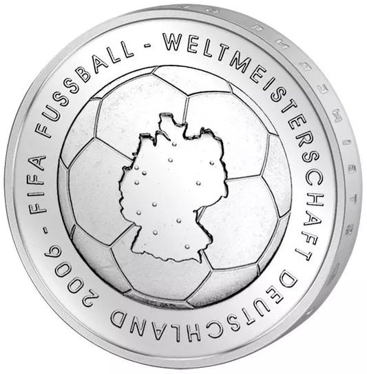 Billet de 10 euros Allemagne Coupe du Monde de la FIFA (1ère version) 2003 État neuf (A-J)