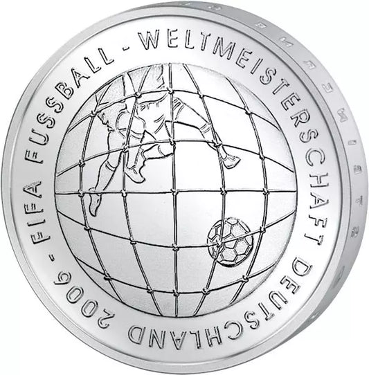 10 Euro Allemagne Coupe du Monde FIFA (3e version) 2005 Épreuve