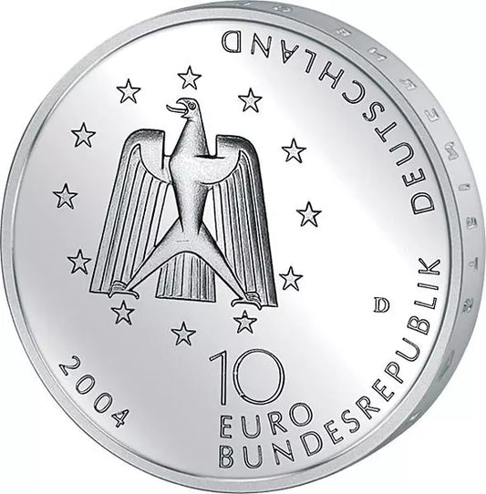 Preuve de 10 euros BRD Columbus Station spatiale internationale ISS 2004