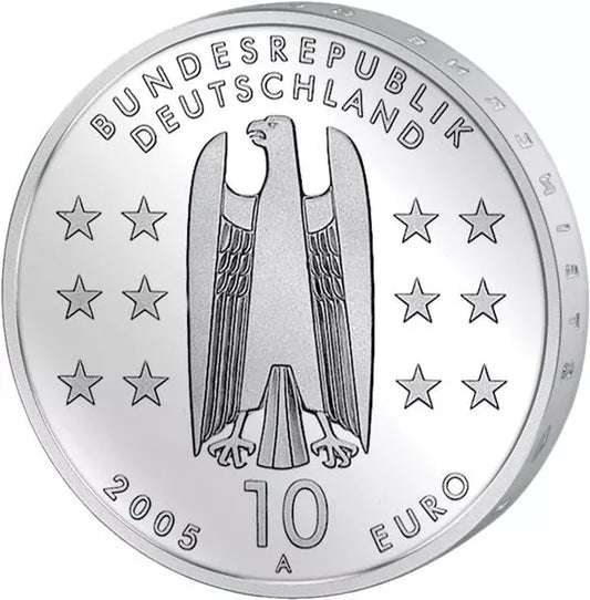 10 euros République fédérale d'Allemagne 1200 ans de Magdebourg 2005 Épreuve