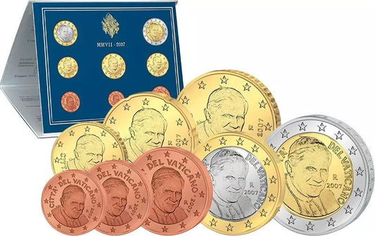 Série de pièces en euros du Vatican 2007