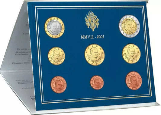 Série de pièces en euros du Vatican 2007