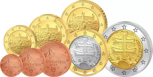 Coffret de pièces en euros Slovaquie