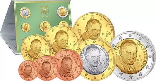 Coffret de pièces en euros du Vatican 2010