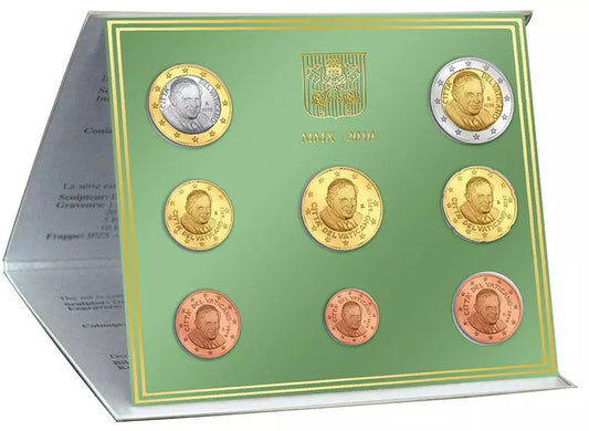 Coffret de pièces en euros du Vatican 2010
