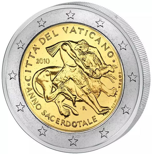 Année du Vatican pour les prêtres 2010 (2 euros)
